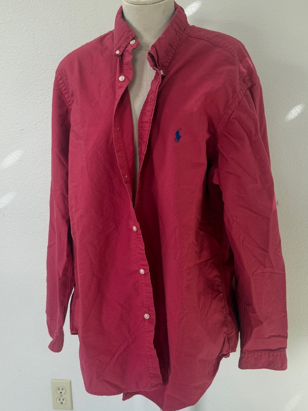 red ralph lauren button down